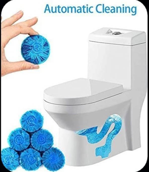 Automatic Toilet Cleaning and Fragrance Tablets – Long-Lasting Freshness