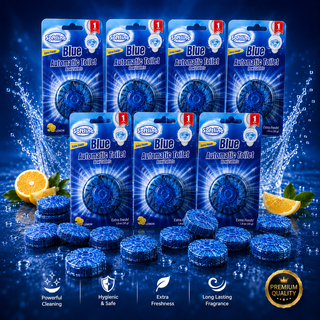 Automatic Toilet Cleaning and Freshener Tablets – Long-Lasting Freshness