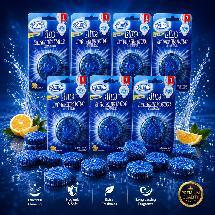 Automatic Toilet Cleaning and Freshener Tablets – Long-Lasting Freshness