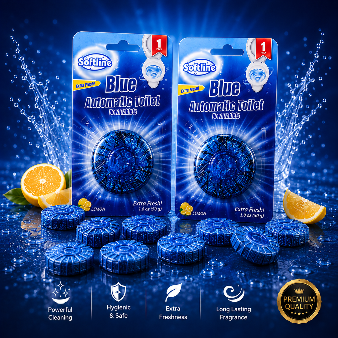 Automatic Toilet Cleaning and Freshener Tablets – Long-Lasting Freshness