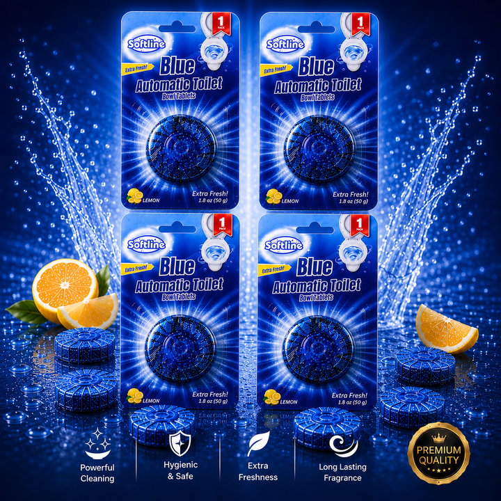 Automatic Toilet Cleaning and Freshener Tablets – Long-Lasting Freshness