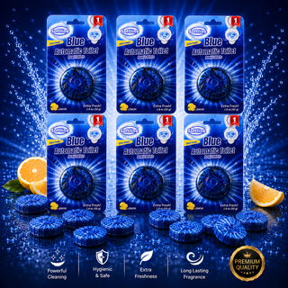 Automatic Toilet Cleaning and Freshener Tablets – Long-Lasting Freshness