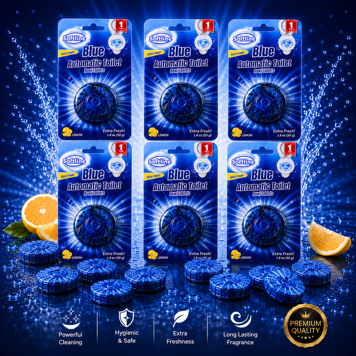Automatic Toilet Cleaning and Freshener Tablets – Long-Lasting Freshness
